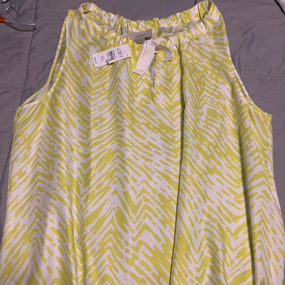 NWT Ann Taylor Loft Sleeveless Blouse